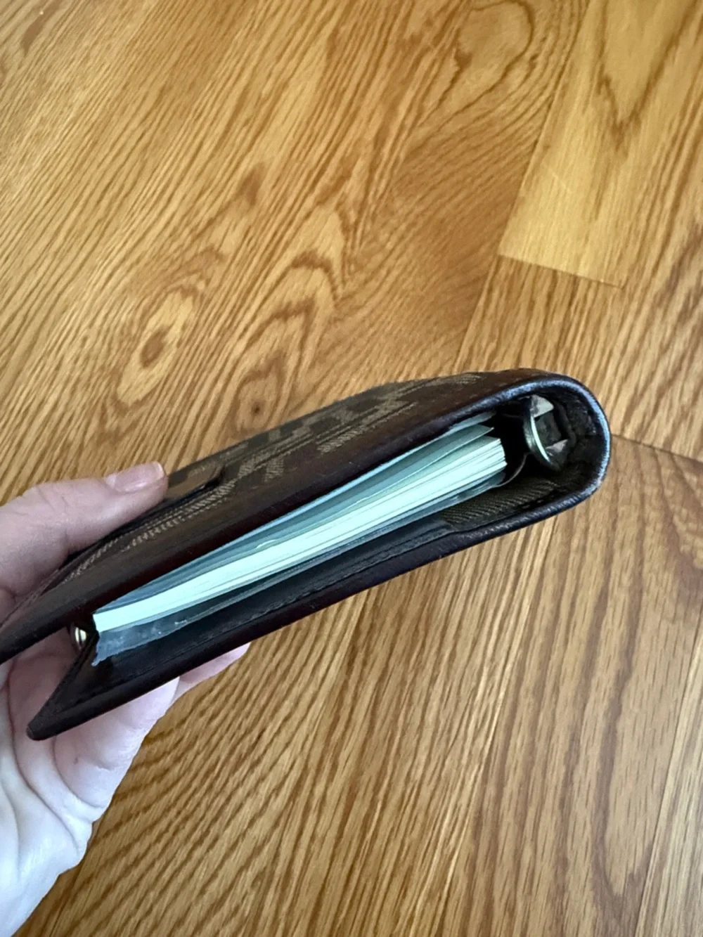 Fendi Brown and Black FF Agenda with Leather Trim - Picture 5 of 12